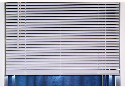PVC venetian blinds