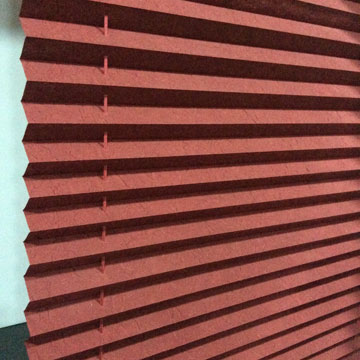 Cordless Pleated blinds
